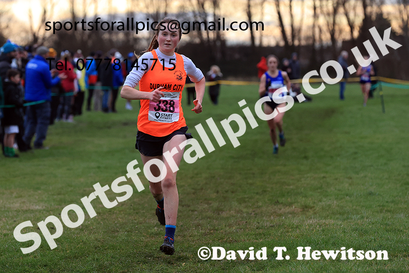 Senior womens 2024 NECAA Cross Country Champs., Temple Park, South Shields. Photo: David T. Hewitson/Sports for All Pics